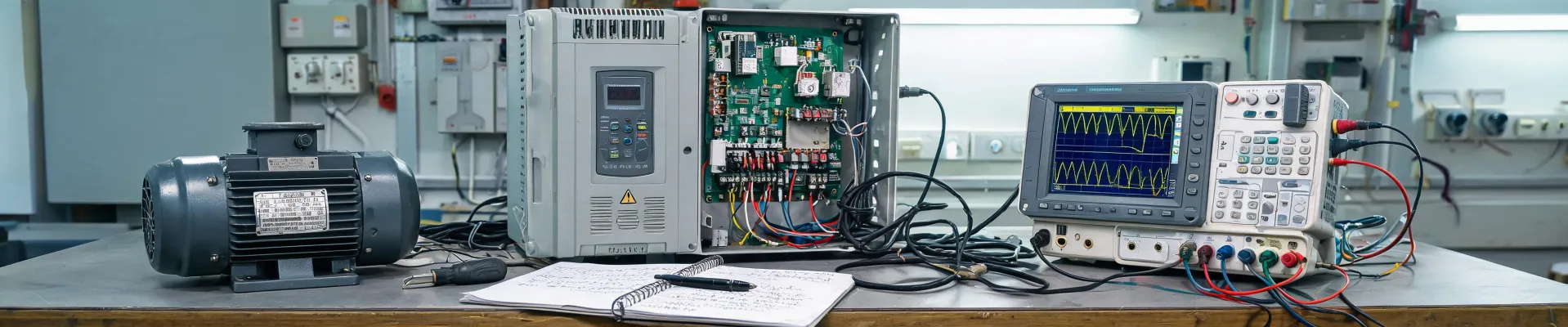 Variable frequency drive technical article workspace
